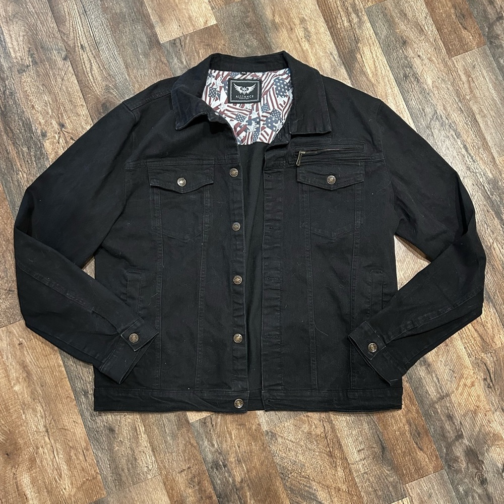 Men’s Black Alliance Denim Jacket